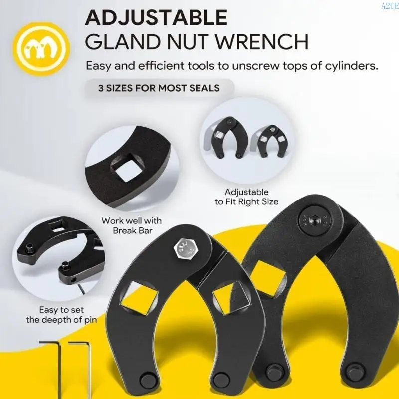 Conjunto instalação vedação A2UE Conjunto reparo eficiente para equipamentos agrícolas