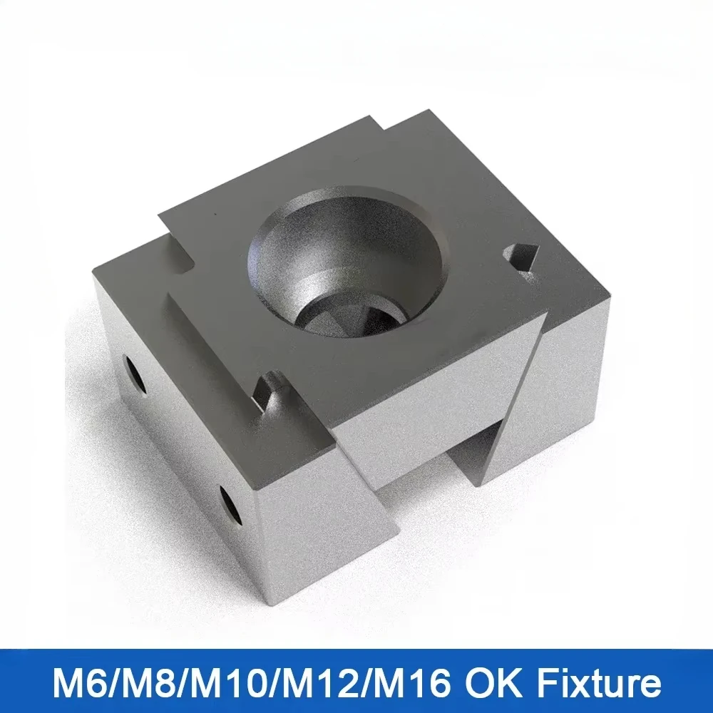 

M6 M8 M10 M12 M14 16 Ok Fixture Wedge Expansion Machine Tabletop Adjustable Side Fixed Clamp Sculpture Carving Tool Model Figure