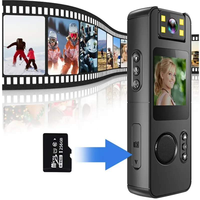 

CS11 Outdoor recorder Sports camera Removable magnetic back clip high definition 1080p camera Rotatable with wifi