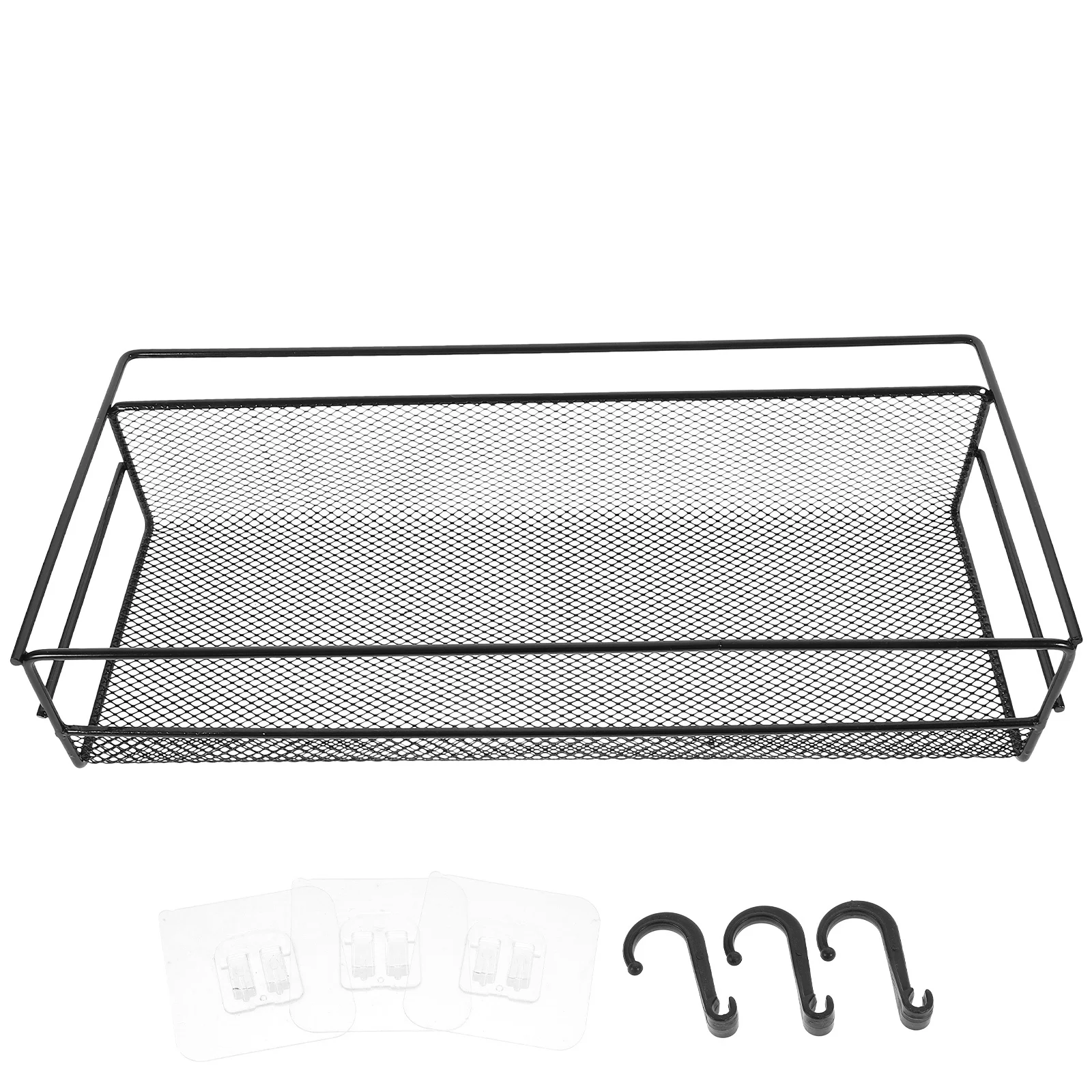 

Hanging Wall Basket Metal Wire Basket Large Capacity Rust Resistant Wall Storage Organizer for Kitchen Bathroom Storage Rack
