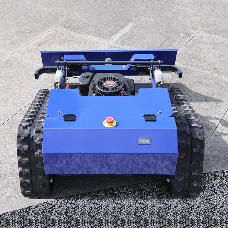 Customized High Quality 4 Stroke Cheapest New Design Robot Lawn Mower Grasscutter Machine Wheeled Remote Control Lawn
