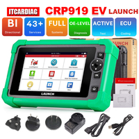 LAUNCH X431 CRP919 EV Diagnostic Scanner 43+ Service Function for Electric Vehicle New Energy Car Support CAN FD DoIP ECU Coding