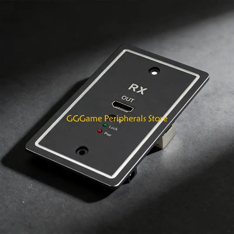Picture 6: U55B Stable 1080P HDTV Extender Wall Plate Type with IR Remote Locking Power Indicators