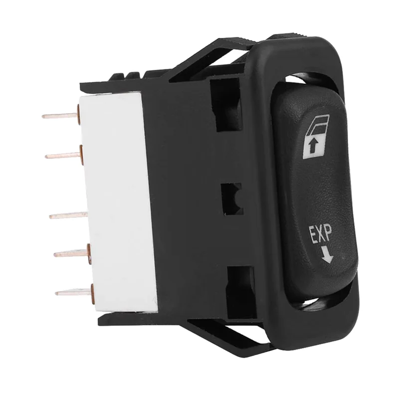 

1 Piece Lift Switch Power Window Switch Control Switch Black A06-30769-008 For Freightliner Columbia 01-11