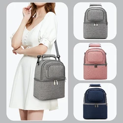Mommy Bag Milk Storage Breast Pump Maternity Cooler Double Layer Insulation Fresh Keeping Baby Food Backpack Feeding Bottle NEW