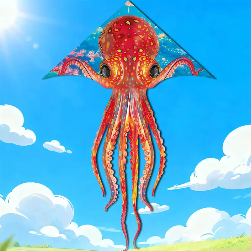 Octopus Vliegers vliegen voor kinderen vliegers Outdoor spelen vlieger enkele lijn winder professionele vlieger vogel vlieger slang vliegers fabriek koi