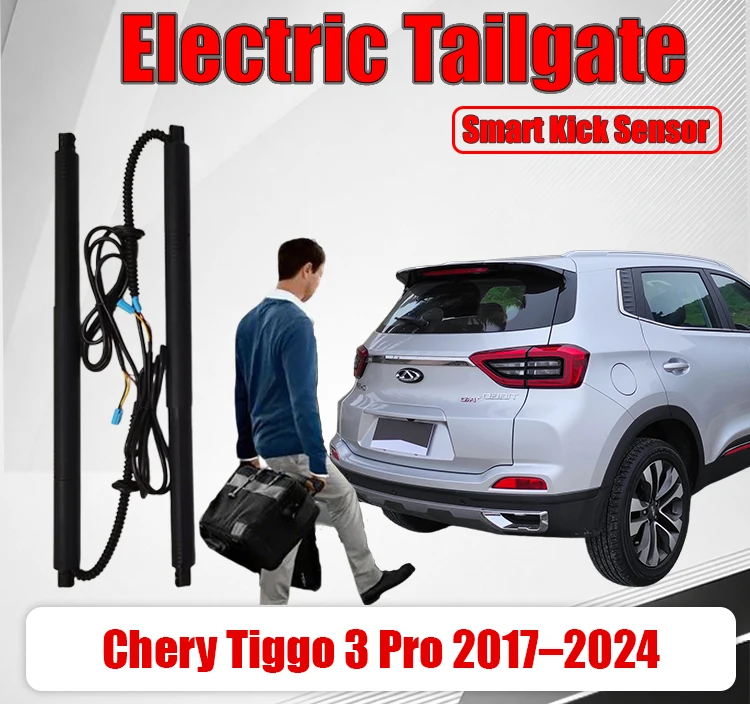 Electric Tailgate Upgrade Kit For Chery Tiggo 3 Pro 2017–2024  Power Lift Support Rods Auto Trunk Boot Lid Power Liftgate Modi