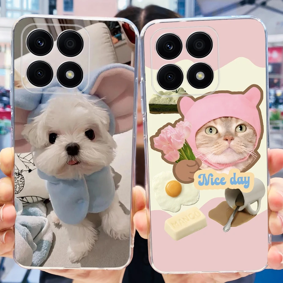 For Honor X8a X8b Case Luxury Popular Painted Cover Soft Silicone Phone Case For Honor X8b X 8 a HonorX8a HonorX8b Fundas Bumper