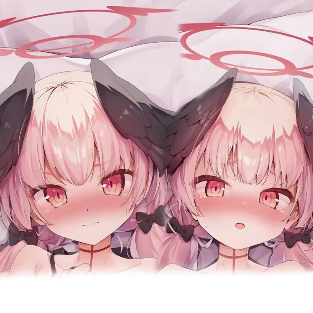 أنيمي اليابانية الأزرق الأرشيف Shimoe كيس وسادة Koharu مثير Dakimakura غطاء مريح Otaku وسادة الكتان الهدايا QQ #1