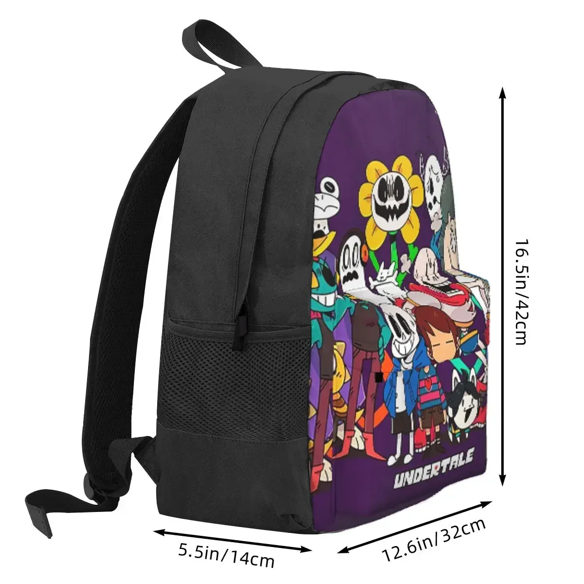 Undertale Adventure Backpack Daypack Large Capacity Children BookBag School Bag Shoulder Bags for Men Women