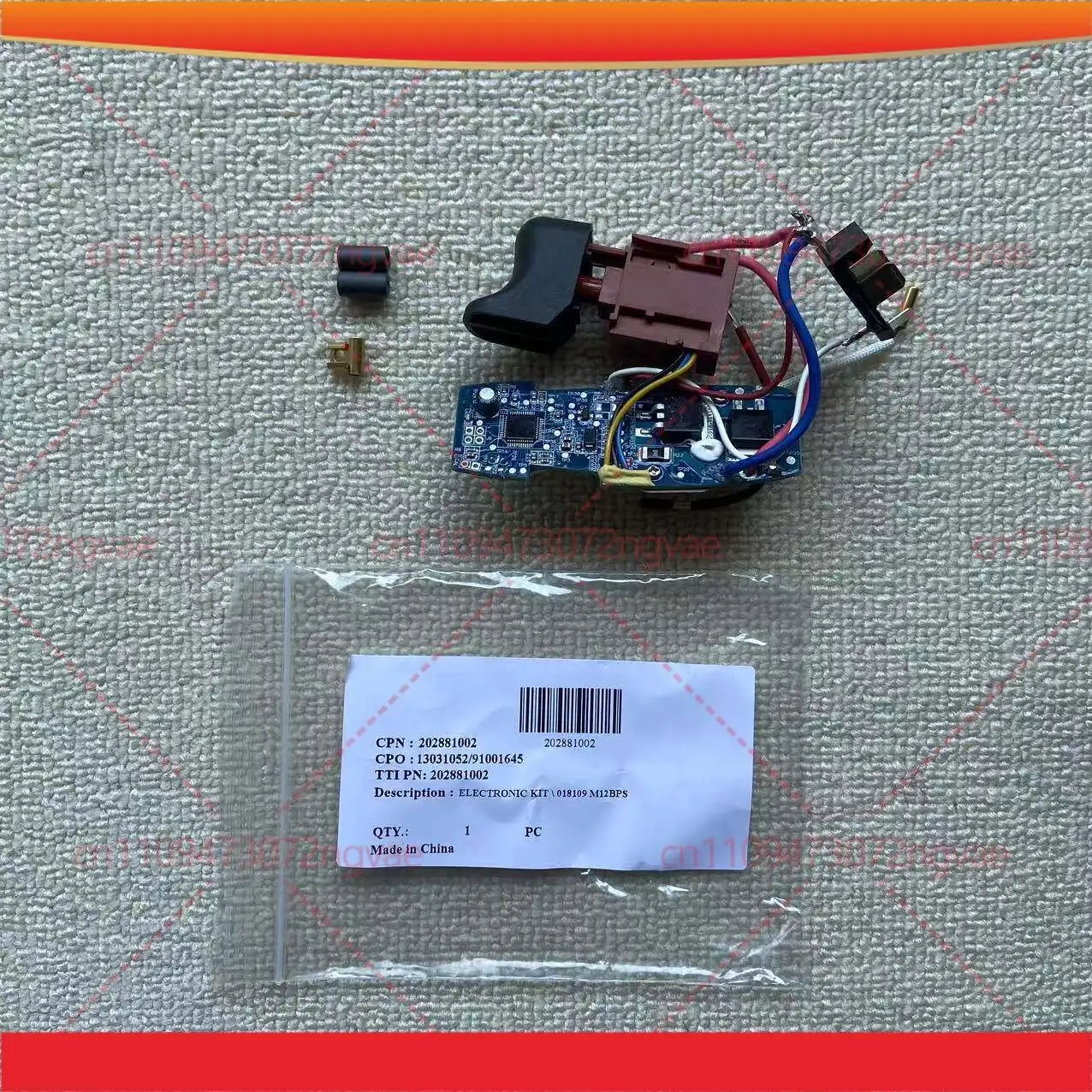 

For Milwaukee M12BPS Polishing Machine Switch Circuit Board Electronic Control Accessories Tool Accessories