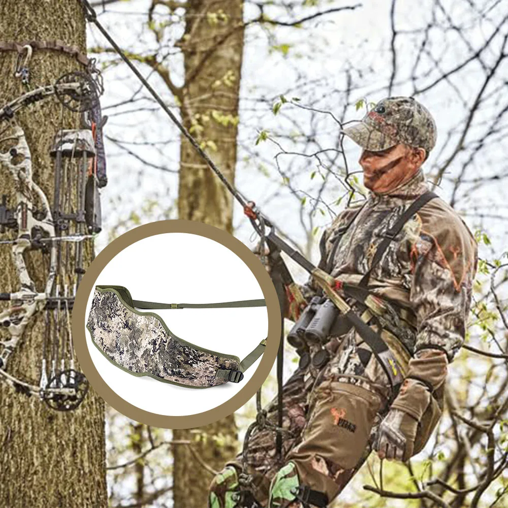 

Hunting Back Band – EVA Padded Back Support for Hunters, Adjustable Hunting Accessories, Lightweight and Durable Construction