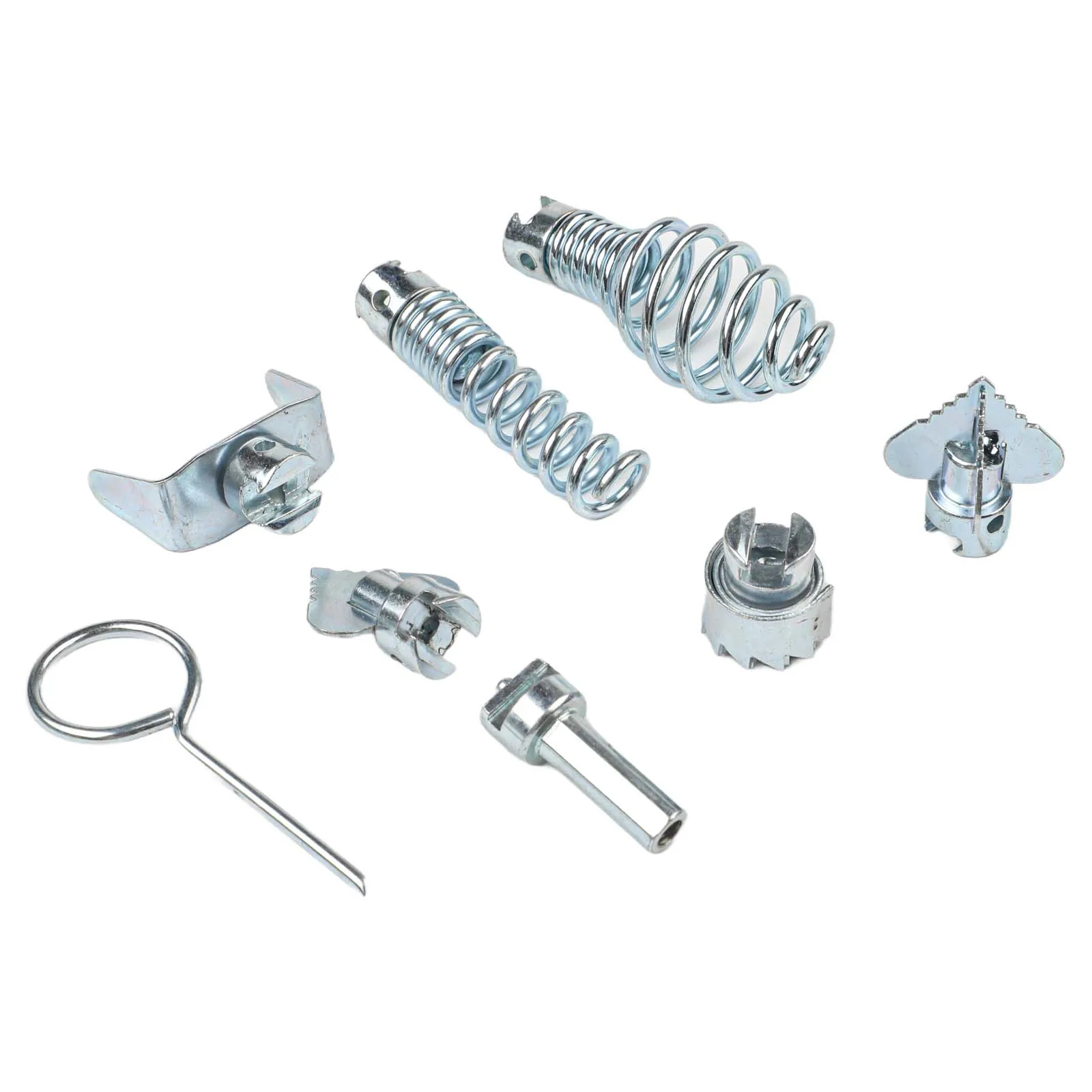 

3-метровый спиральный очиститель труб из высокопрочной стали для электрических машин с гибким управлением и сменными насадками