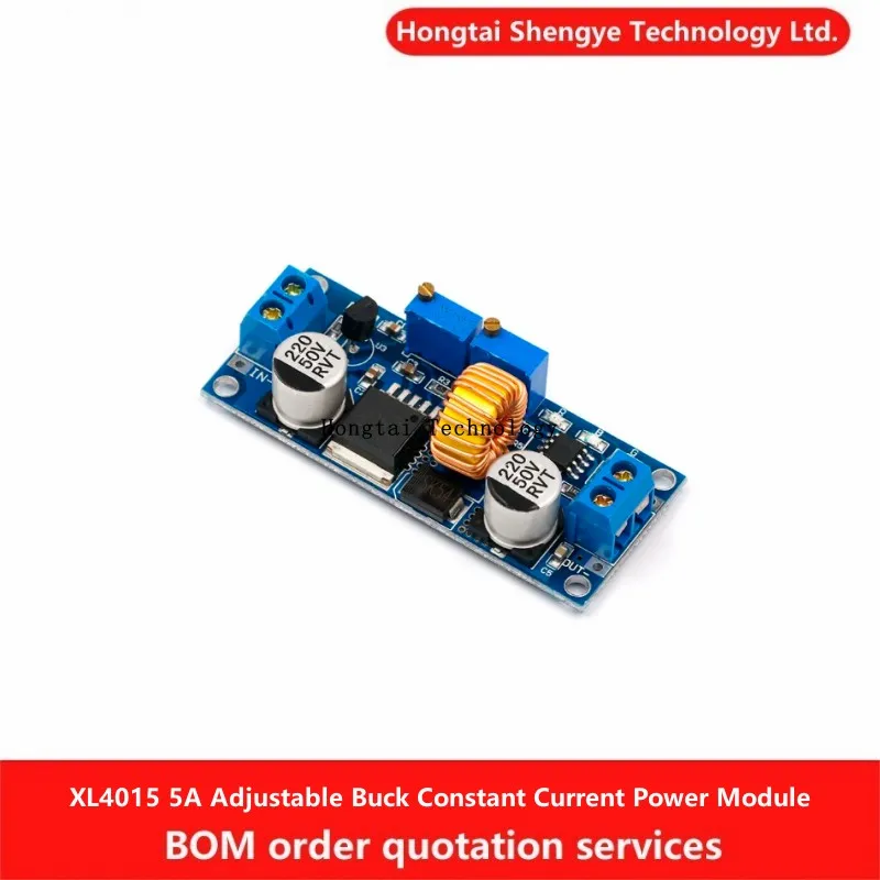 XL4015 High Current 5A Li-ion Battery Charging LED Driver Adjustable Buck Constant Current Power Module