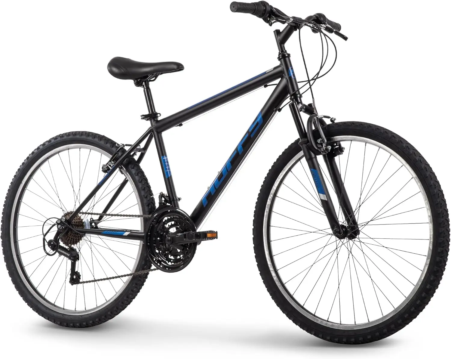 

Горный велосипед Huffy Stone Mountain Hardtail для мальчиков/девочек/мужчин/женщин, размеры 20 дюймов/24 дюйма/26 дюймов, 6 или 21 скоростей Shimano Twist Shifting, F