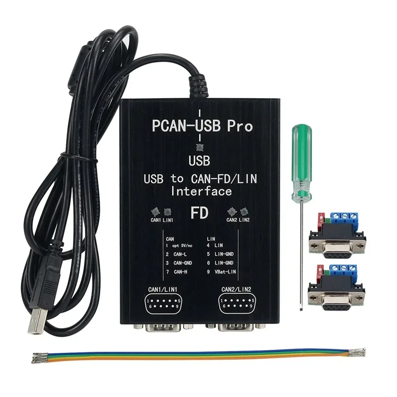 

PCAN-USB Pro P FD PRO USB To Adapter 2CH Compatible With IPEH-004061 For PEAK