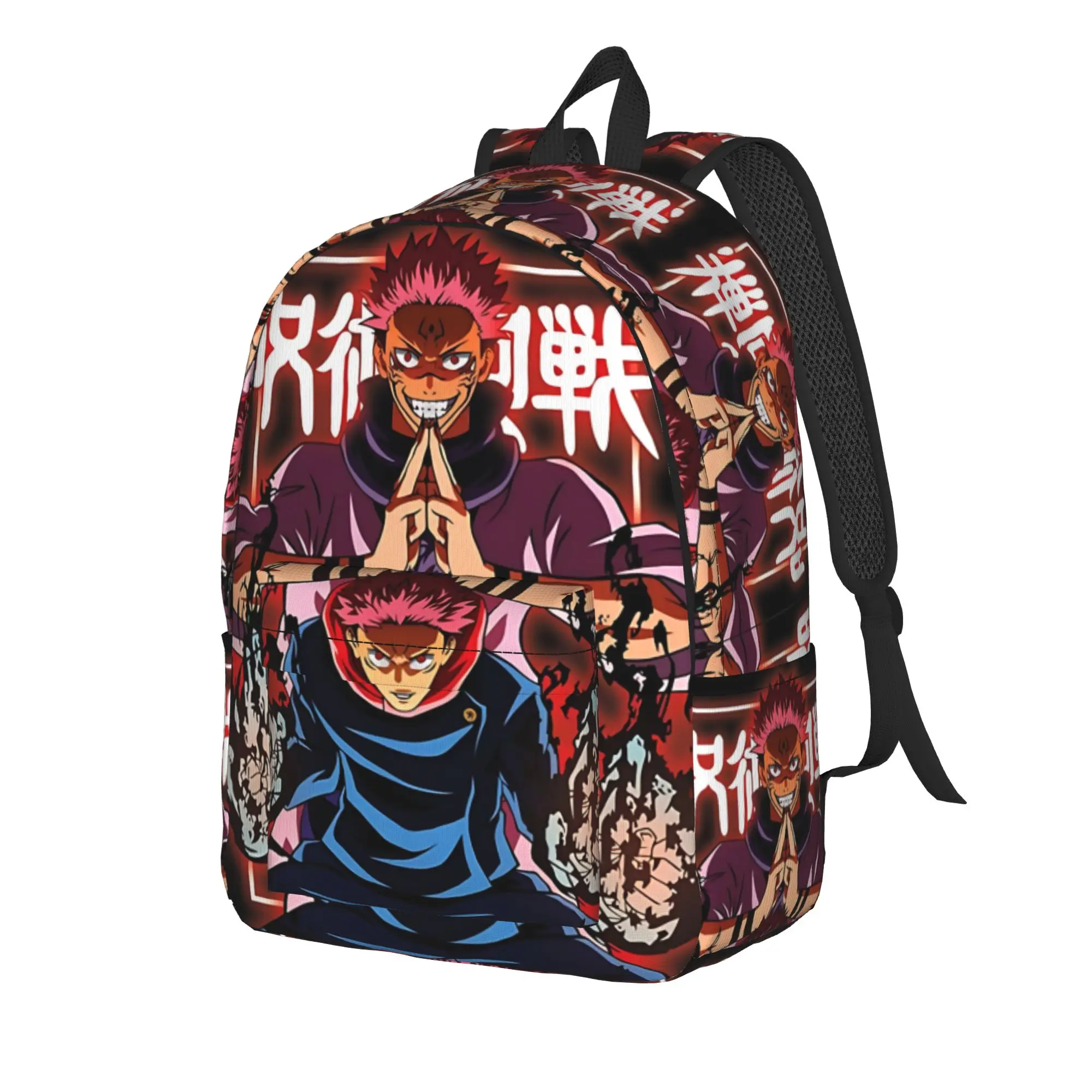 Fashion Jujutsu Kaisen Backpack funko Mochilas Daily Travel Retro Washable Rucksack
