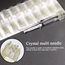 High Quality Crystal Multi Needle 32g2.0 Skin Care Disposable  Aseptic Packaging Meso Gun Accessorise Multi Needle