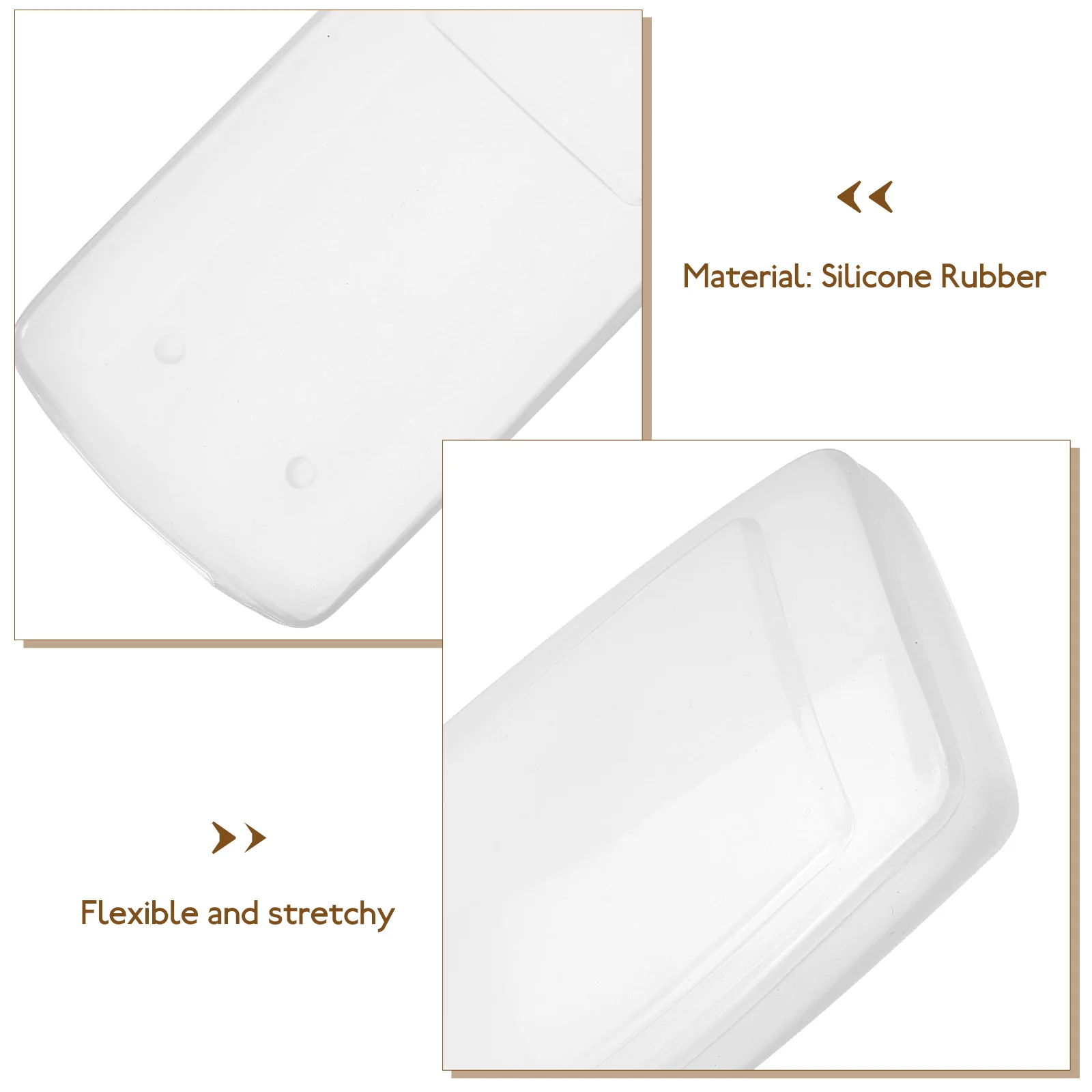 

Controller Protector Transparent Silicone Cover Remote Dustproof Oil Resistant Protective Control Guard Sleeve
