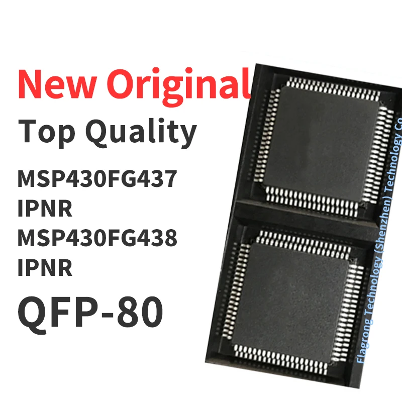 

1 Piece MSP430FG437IPNR MSP430FG438IPNR QFP-80 Chip IC New Original