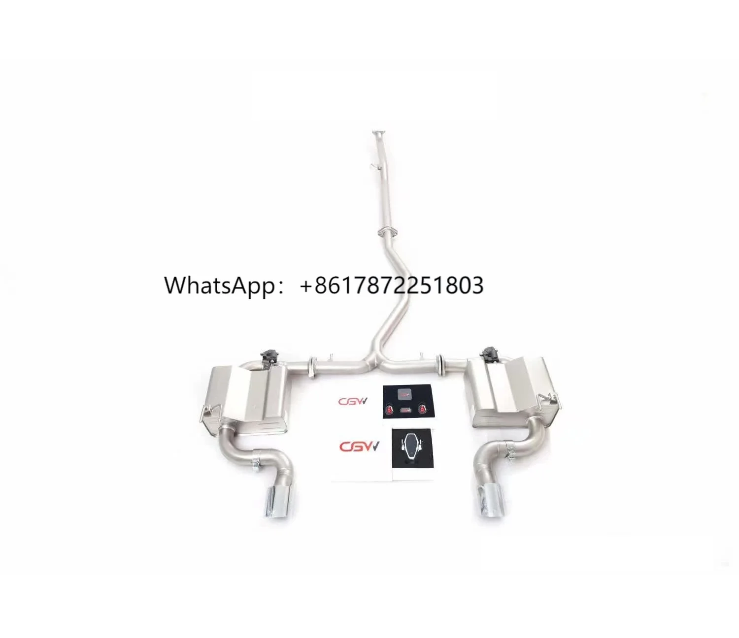 

China Manufacturer Stainless Steel 304 Valvetronic Catback Exhaust With Remote Control for 1.5T 10th Gen