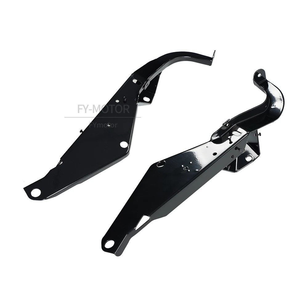 Zewnętrzna głowica motocykla Batwing Fairing wspornik pomocniczy pasuje do Harley Electra Glide FLHT i przemieszczanie się po ulicy FLHX 1996-2013 — zdjęcie 5
