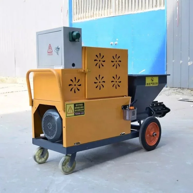 Cement Mortar Spraying Machine/Cement Spray Plaster Machine Factory Supply