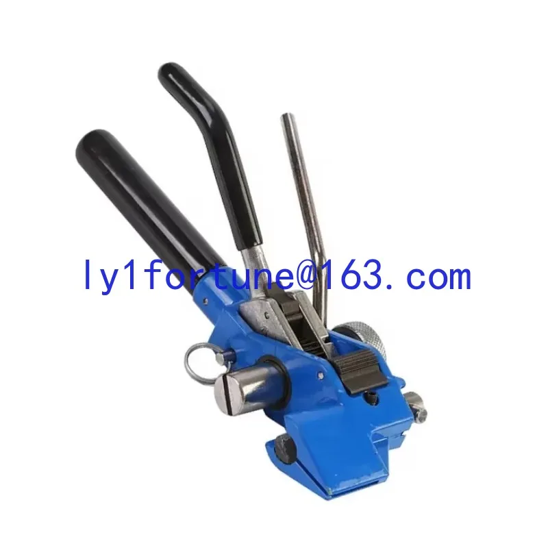 High Performance Stainless Steel Hand Strapping Tool with High Quality Screw for Cable Ties Fiber Packaging Strapper