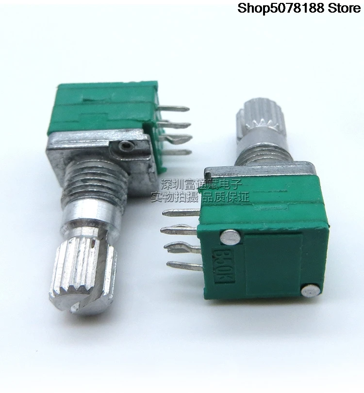 High precision 10% dual dual channel volume linear potentiometer R097 B50K-15KQ