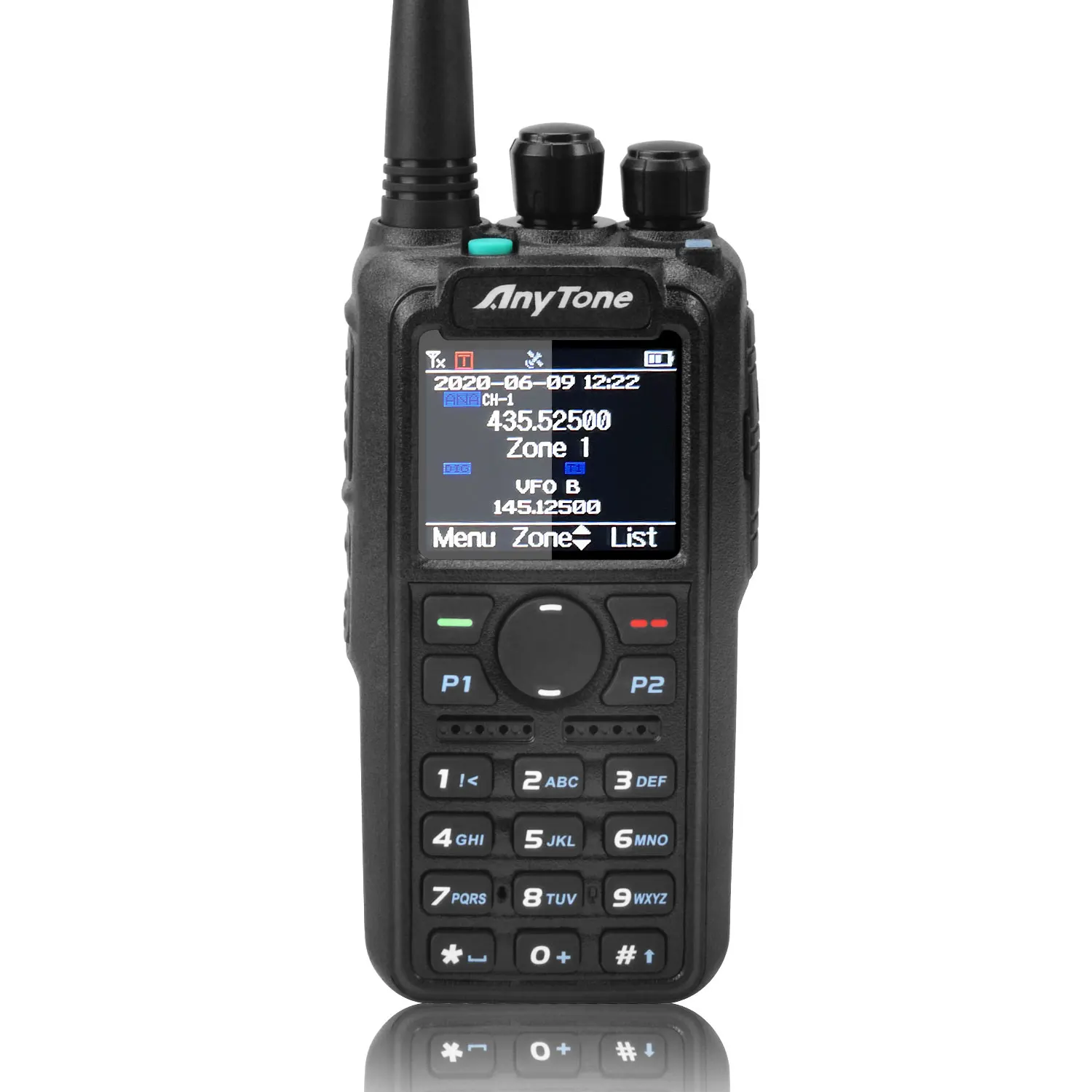 AT-D878UVII Plus Anytone Ham Аматорская рация AES256 Шифрование BT PTT GPS Двухдиапазонный цифровой DMR Аналоговая зарядка APRS USB-C