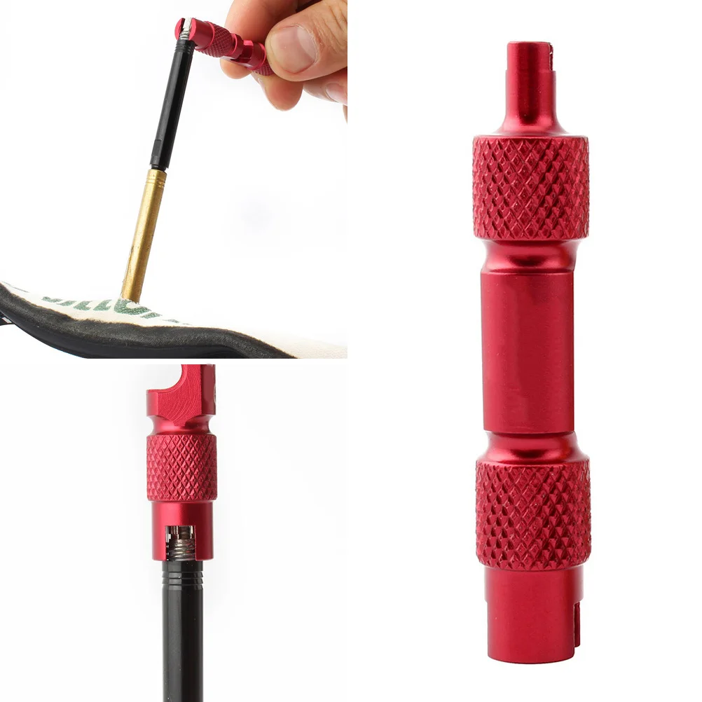 صمامات الأدوات الأساسية من سبائك الألومنيوم، طقم فم جميل، قضيب تمديد، أنبوب فرنسي بديل باللون الأحمر #5