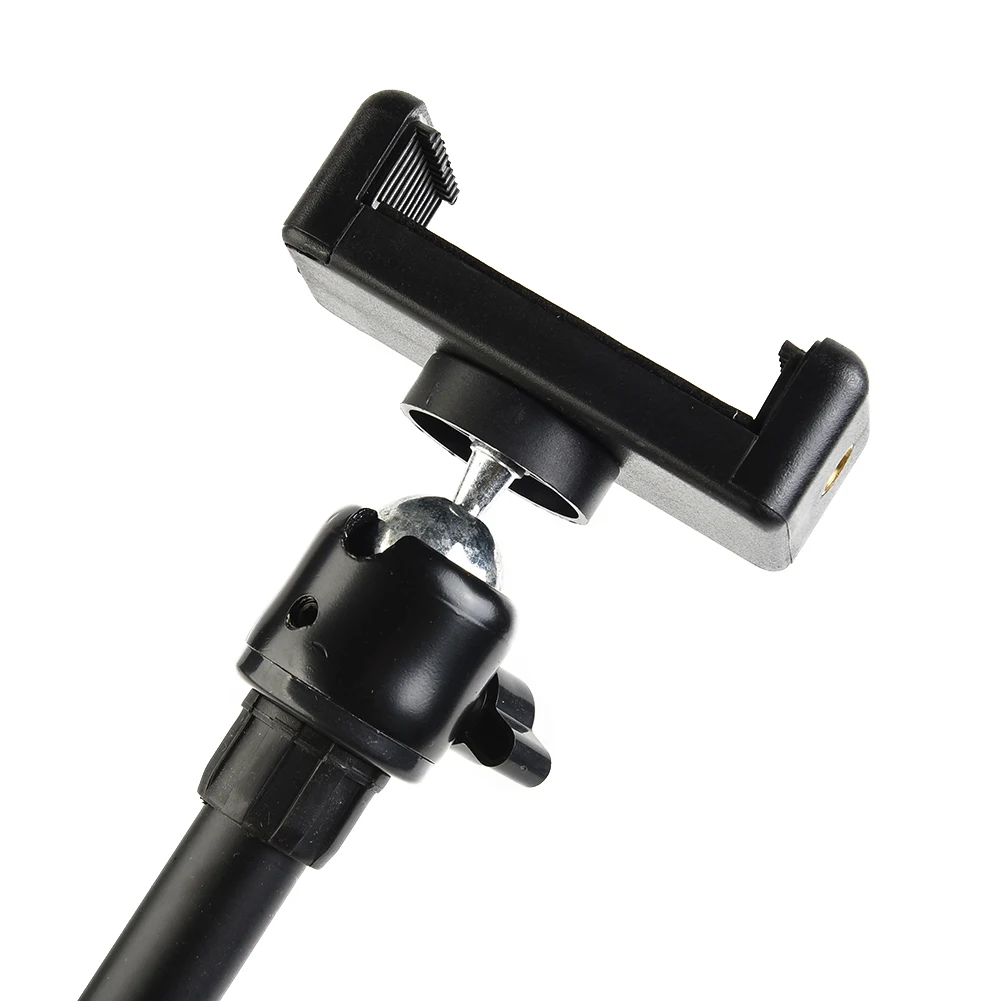 55CM Rotating Microphone Stand Crossbar Arms Mic Clip Phone Holder Extension Bracket Designed 3/8 Thread cross bar