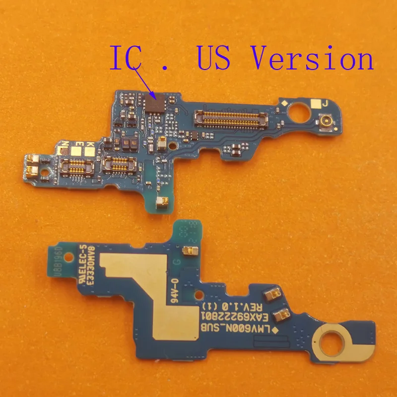 1Pcs USB Charger Port Charging Connector Dock Plug Board Mic Microphone Flex Cable For LG V60 ThinQ 5G LM-V600 LMV600EA V600