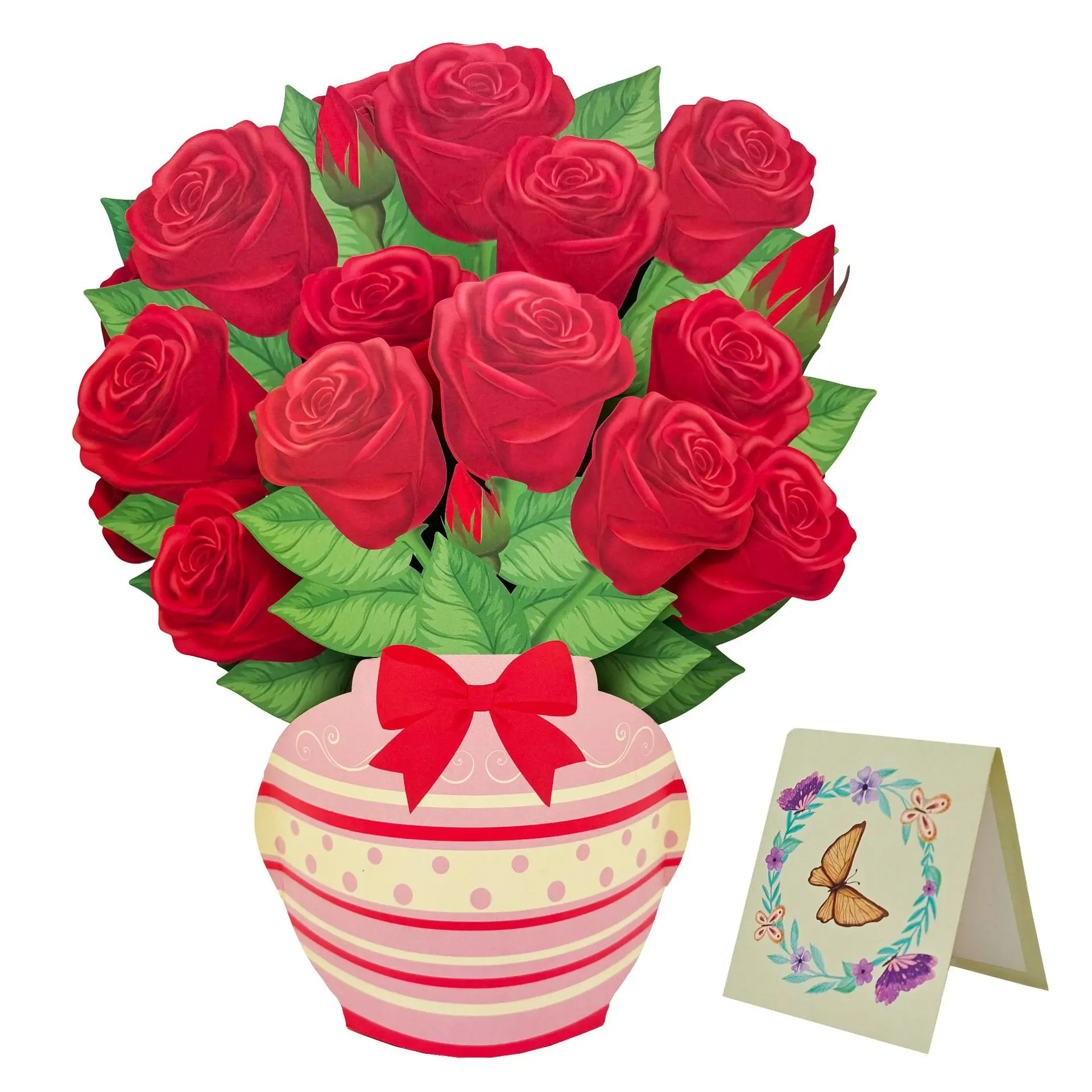 

Premium 3D Pop Up Flower Bouquet Card Mothers Day Gift Valentines Day Anniversary Birthday Greeting Cards Thank You Wishes Gifts