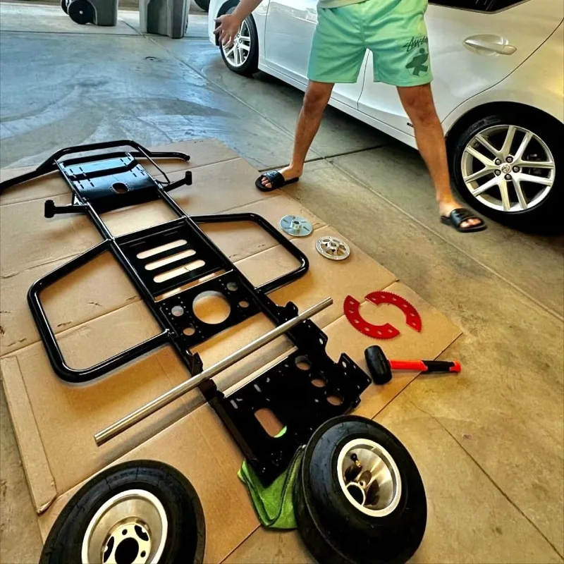 

Petrol or Electric Street Legal Adult Drift Go Kart Frame Racing Children and Adults