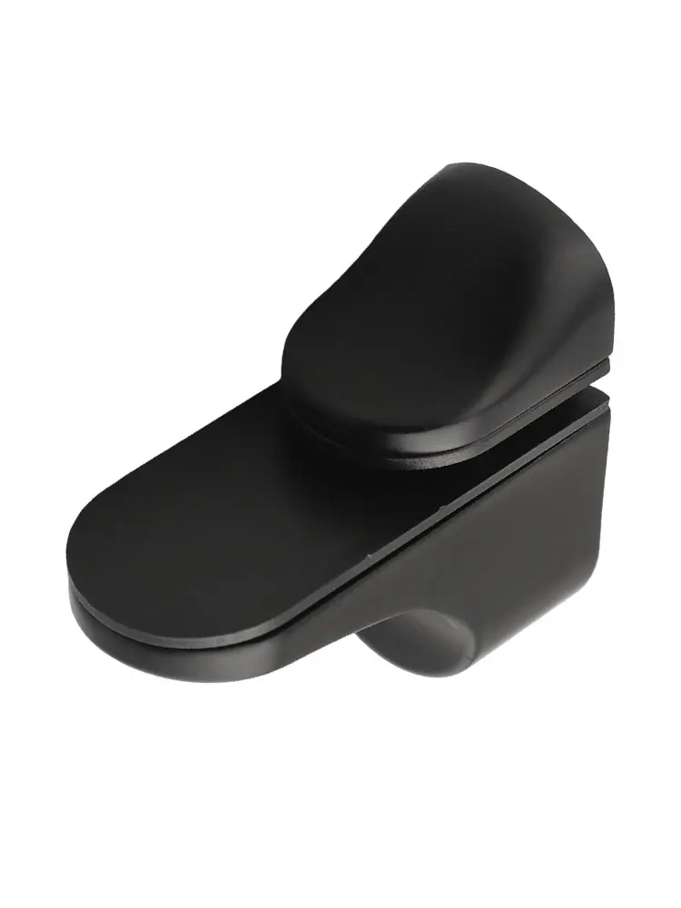 1Pcs Glass Clamp Adjustable Zinc Alloy Glass Clip Shelf Clamp Holder Flat Back Mount Holder For Partition Board Desk