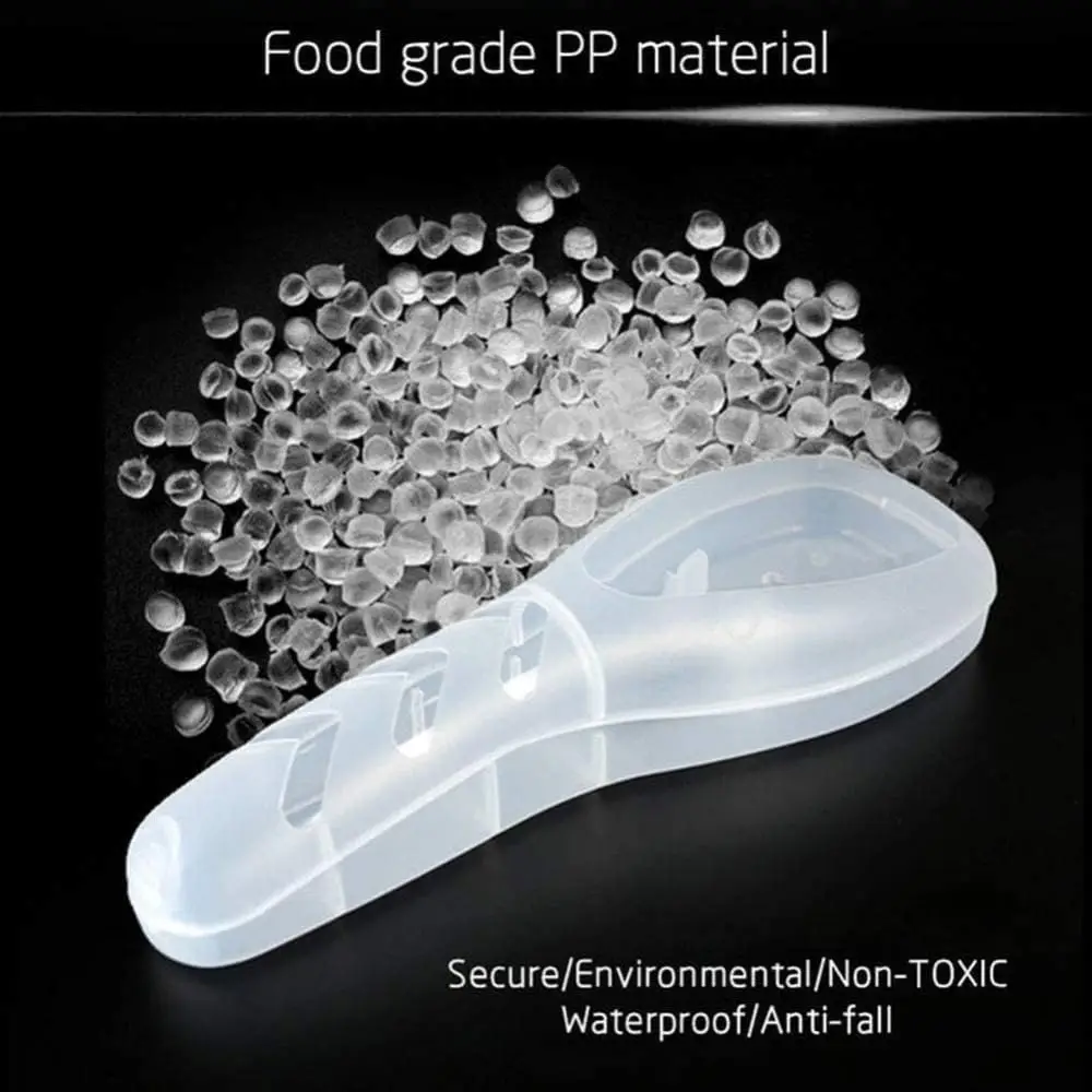 Estante de afeitadora portátil para hombre, Protector de maquinilla de afeitar Manual, caja de plástico, organizador de afeitadora impermeable, soporte para maquinilla de afeitar para el hogar, herramientas de peluquero