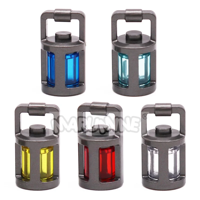 Marumine 30 Sets MOC City Block Zubehör Camping Licht 37776 3062 Kompatibel Street View Bausteine Bauteile