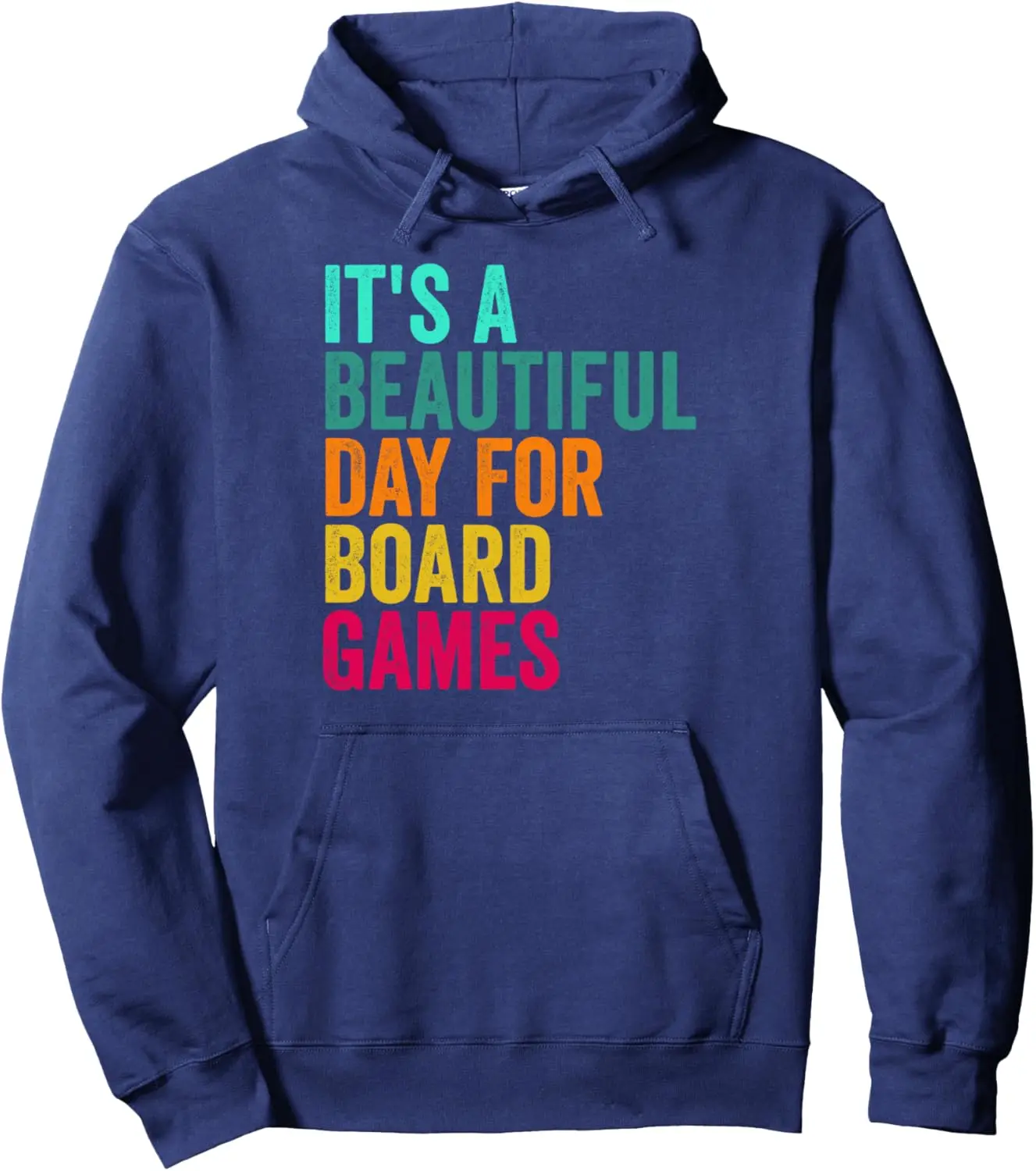 It's A Beautiful Day for Board Games Player Quote Board Game Pullover Hoodie Unisex Autumn Streetwear Tops Women Mens Sweatshirt