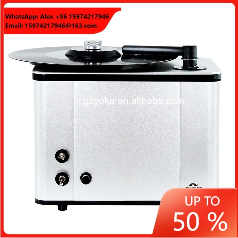 Superior Vinyl Record Washer Care System Electric Cleaner Automatic Electronic Gramophone Machine Ultrasonic Record Cleaner
