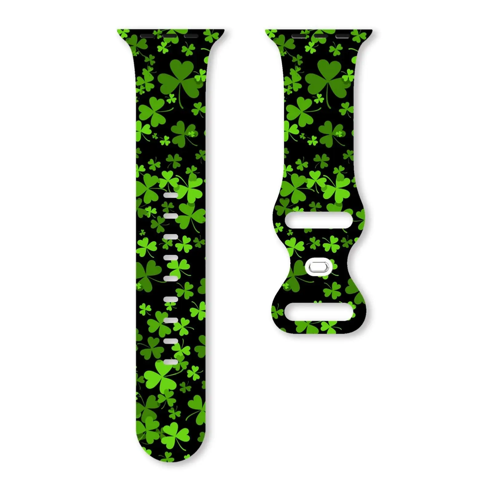 

St. Patrick's Day Series 3 Printed Straps for Apple Watch 11 10 9 8 SE Bands Replaceable Bracelet for iWatch 46mm 42mm 41mm 40mm
