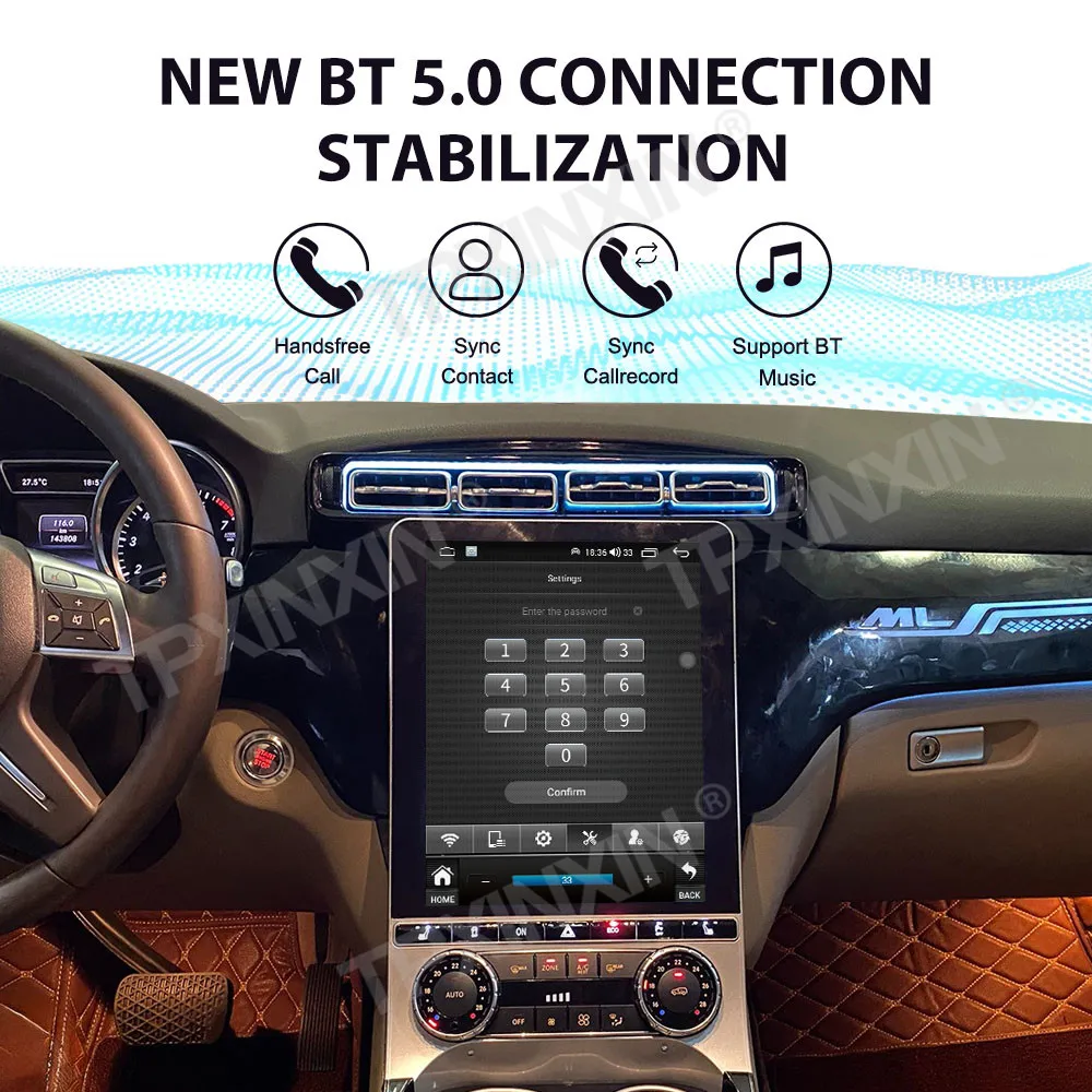 

For Mercedes ML 2012-2015 Android Car Radio Multimedia Video Player Wireless Carplay Autoradio Stereo GPS Navigation Head Unit