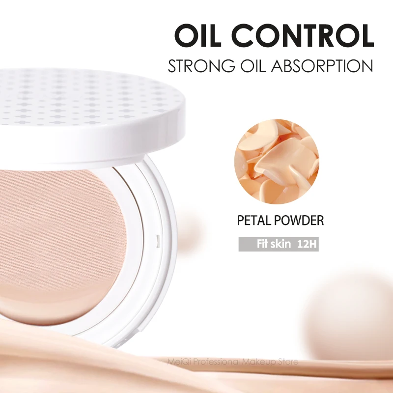 Soft Light Concealer Air Cushion Poreless BB Cream Waterproof Matte High Coverage Oil-control Makeup Foundation Base Cosmetics