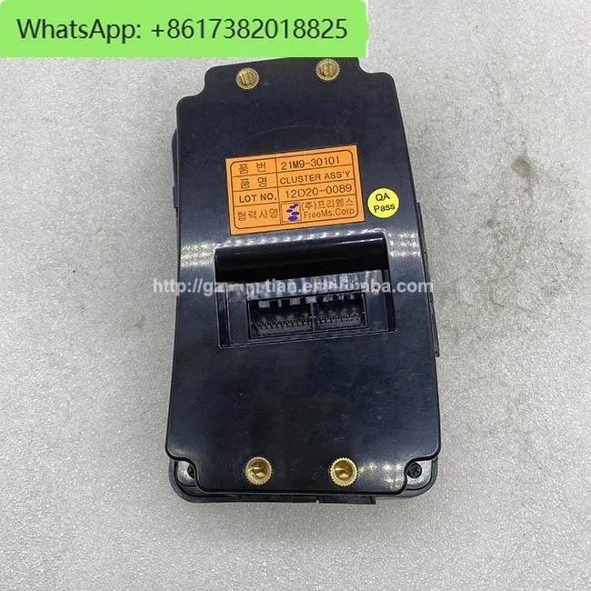 construction machinery parts Monitor LCD Cluster Panel 21M9-30101 for R55-9 R55W-9S R60-9 R60CR-9 R60-9S R80-9 Excavator