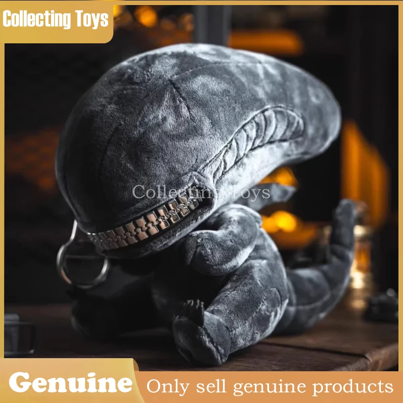 

Оригинальные плюшевые куклы-подушки в форме ксеноморфа из фильма «Чужой», с молниевидным ртом, милые плюшевые игрушки, мультяшный декор, модный подарок на день рождения