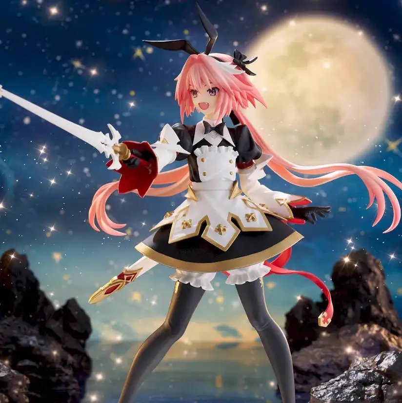 재고 있음 오리지널 SEGA Fate/Apocrypha FGO Astolfo PVC 애니메이션 피규어 액션 피규어 모델 장난감 탁상 장식 크리스마스 선물