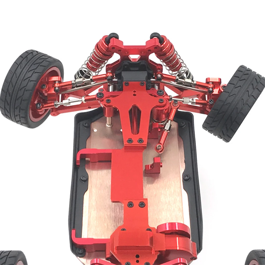 Aluminum Alloy Car Frame Metal Modified Frame For Wltoys 144001 144002 144010 1/14 RC Car Upgrade Part