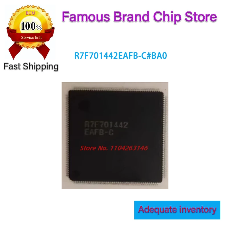 New R7F701442EAFB-C#BA0 R7F701442EAFB-C R7F701442EAFB R7F701442 QFP-176 1pcs
