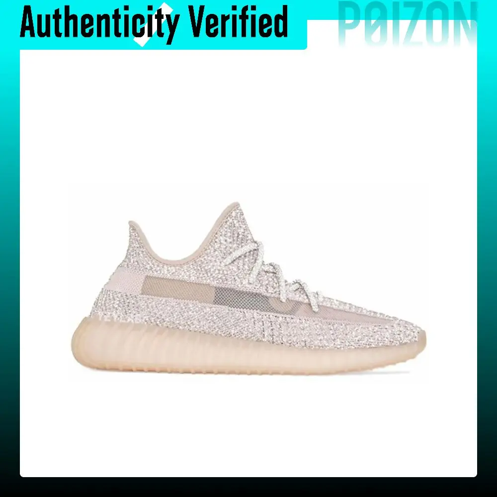 Adidas Originals Yeezy Boost 350 V2 Baby's Breath 'Synth' Low top Casual Shoes Unisex Pink FV5666 view 3