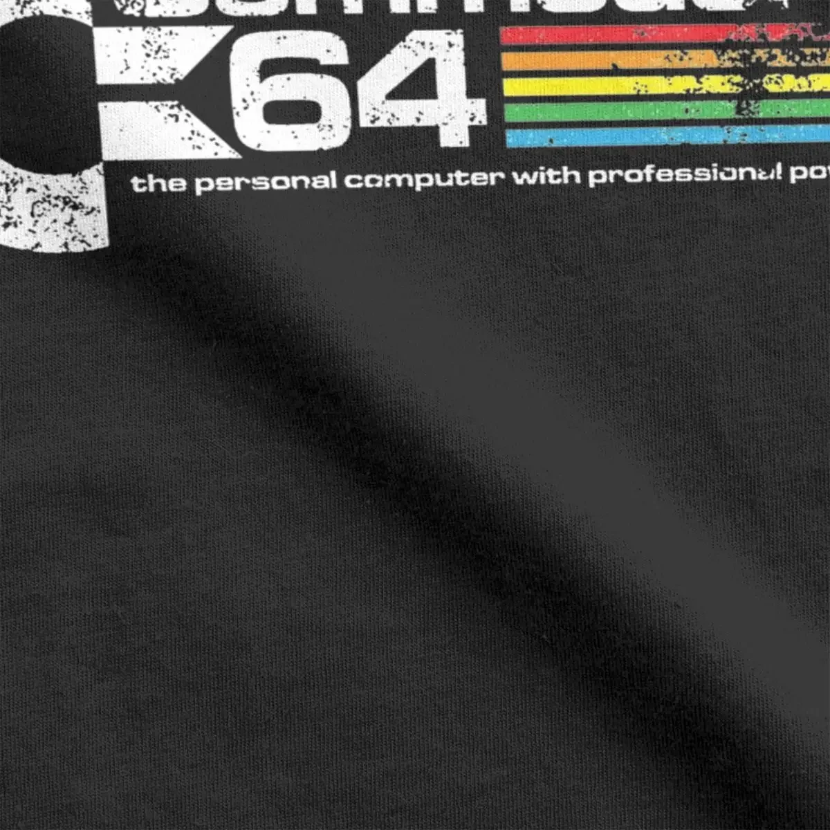 Commodore เสื้อยืด64ตัวสำหรับผู้ชาย, เสื้อยืดแขนสั้นคอกลมแขนสั้นเสื้อสำหรับใส่ในฤดูร้อน